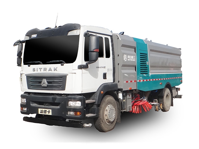 SITRAK-C5H dual-engine cleaning sweeper truck