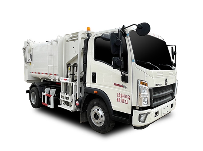 HOWO light-duty kitchen garbage truck