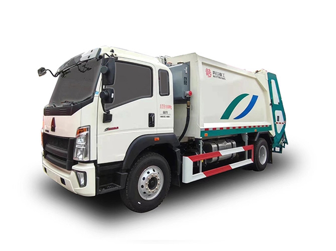 HOWO light-duty garbage compactor truck